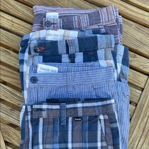 4 Pairs Boy’s Shorts Size 20 Hurley/Tucker n Tate